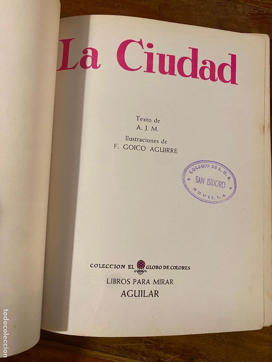 Libros de segunda mano: la ciudad, aguilar, a.j.m. 1971 - Foto 3