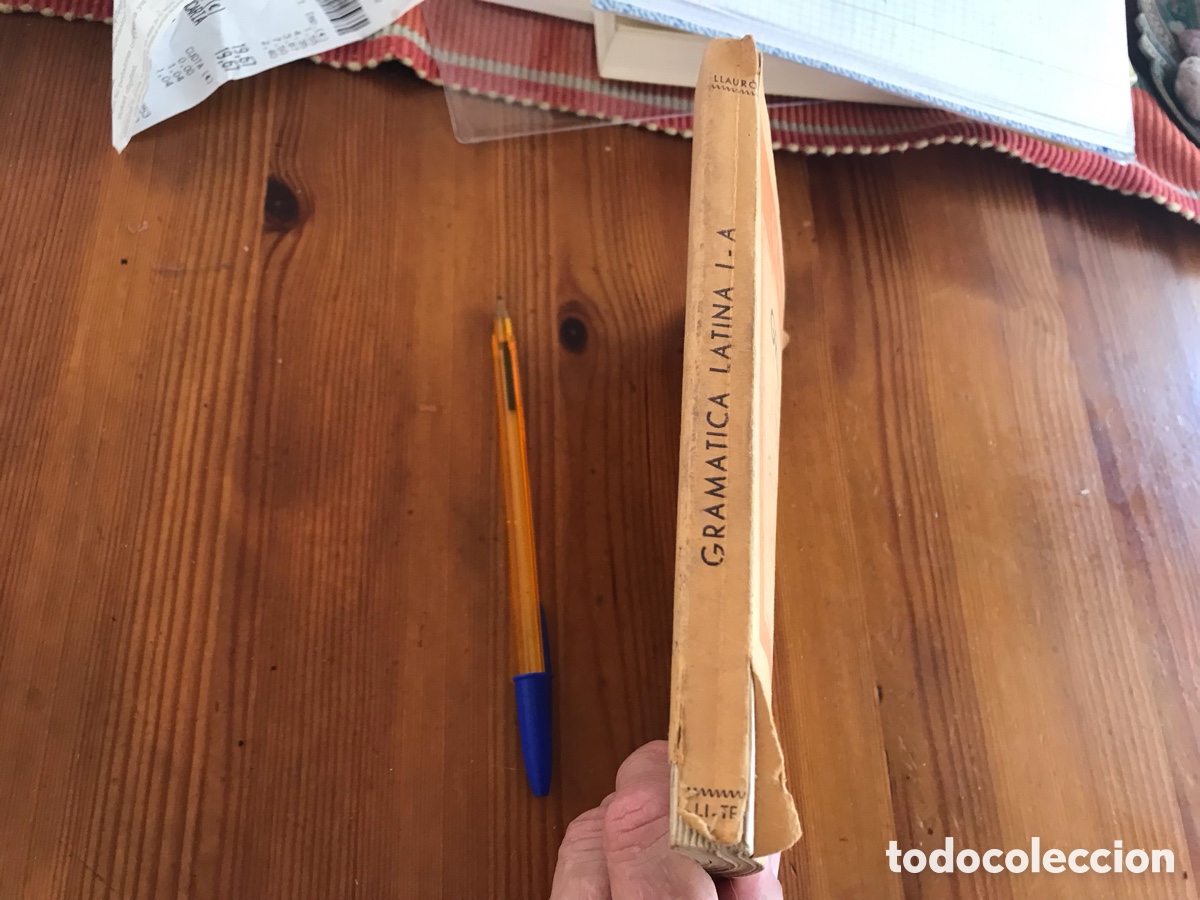 Libros de segunda mano: Gram&aacute;tica latina. Primer grado. Juan Llaur&oacute; - Foto 2