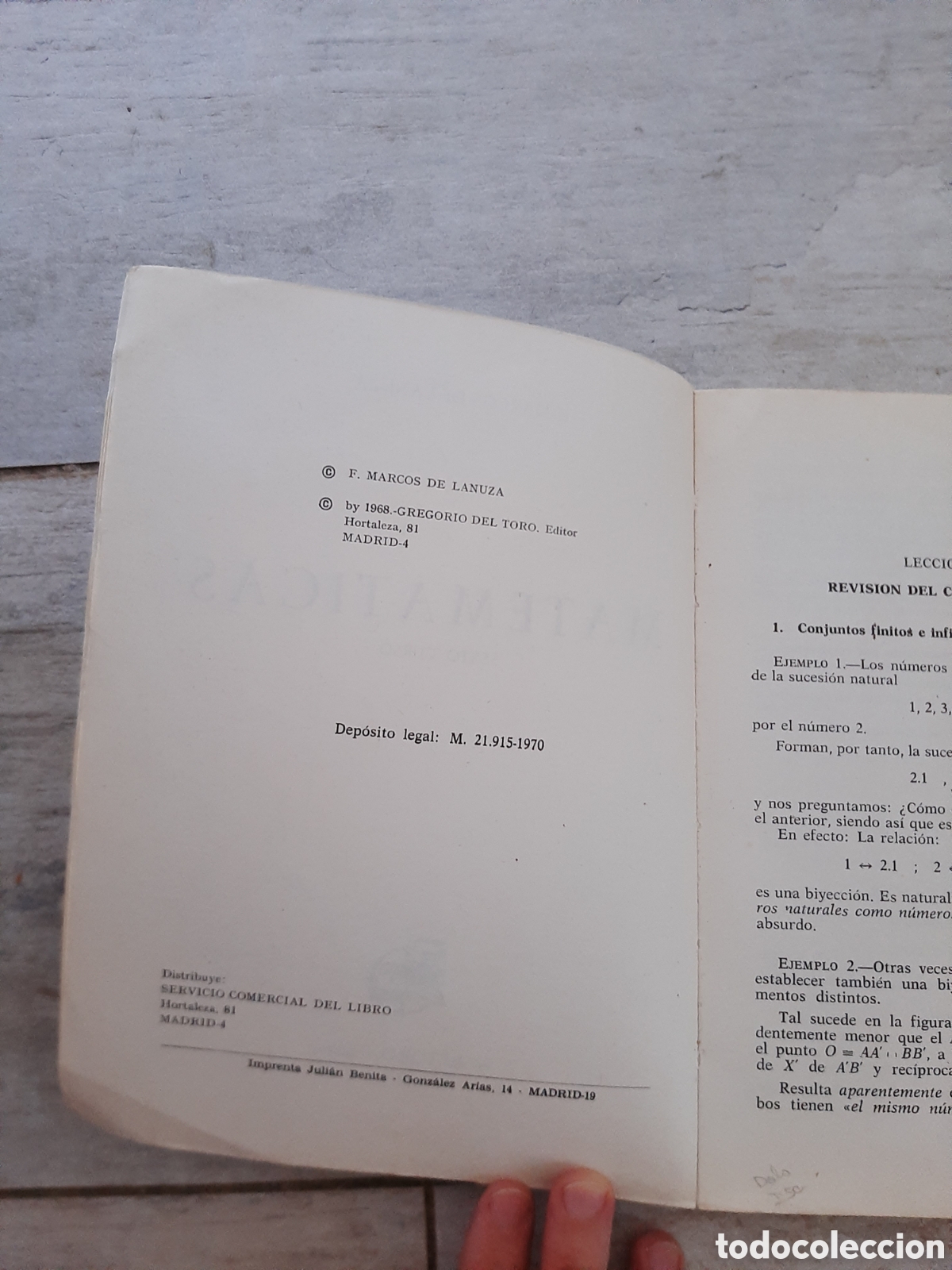 Libros de segunda mano: Matem&aacute;ticas, 6&deg;, Marcos Lanuza - Foto 3