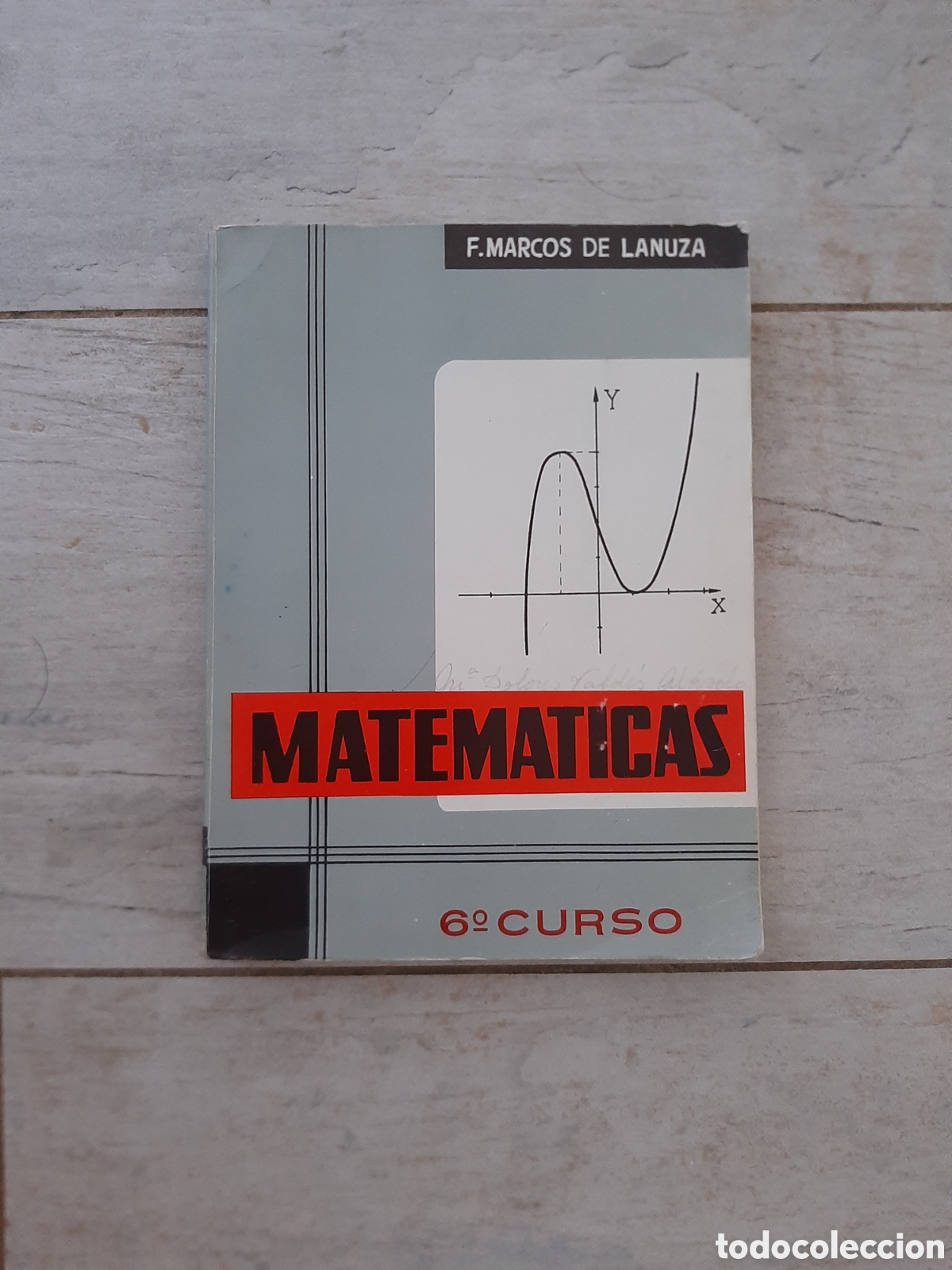 Libros de segunda mano: Matem&aacute;ticas, 6&deg;, Marcos Lanuza - Foto 1