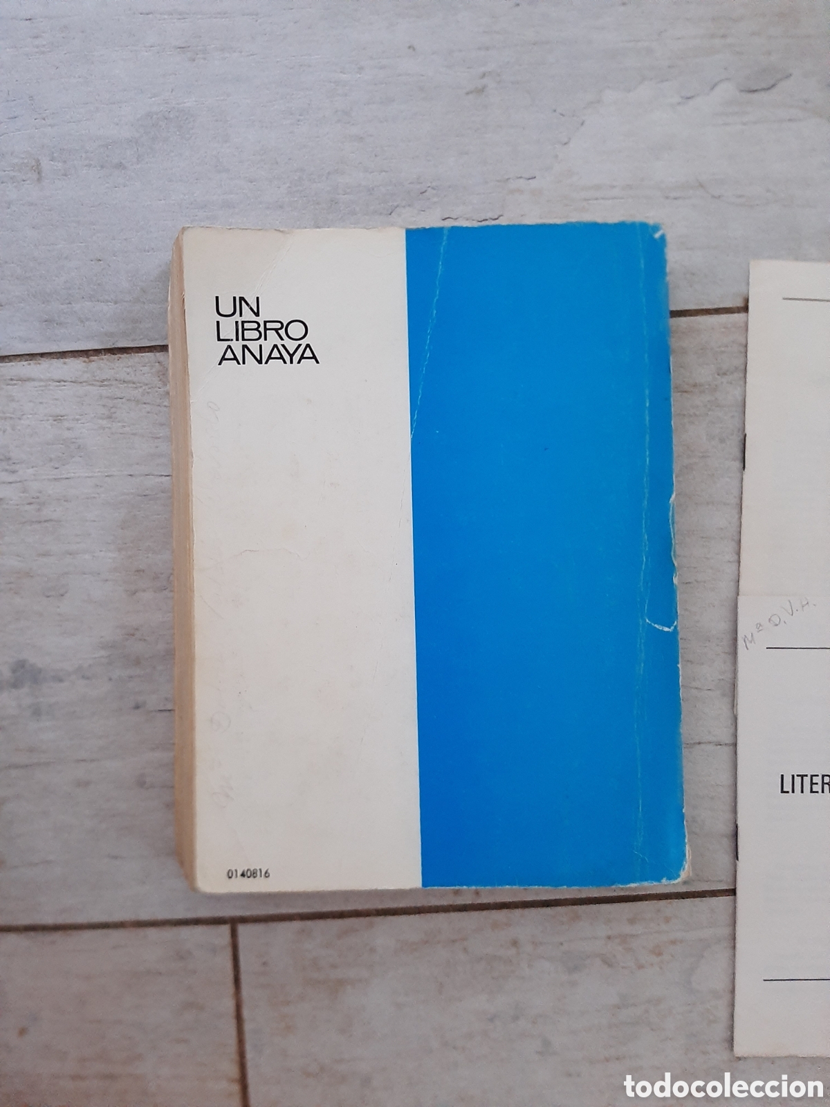 Libros de segunda mano: Curso de literatura, 6&deg;, Anaya - Foto 2
