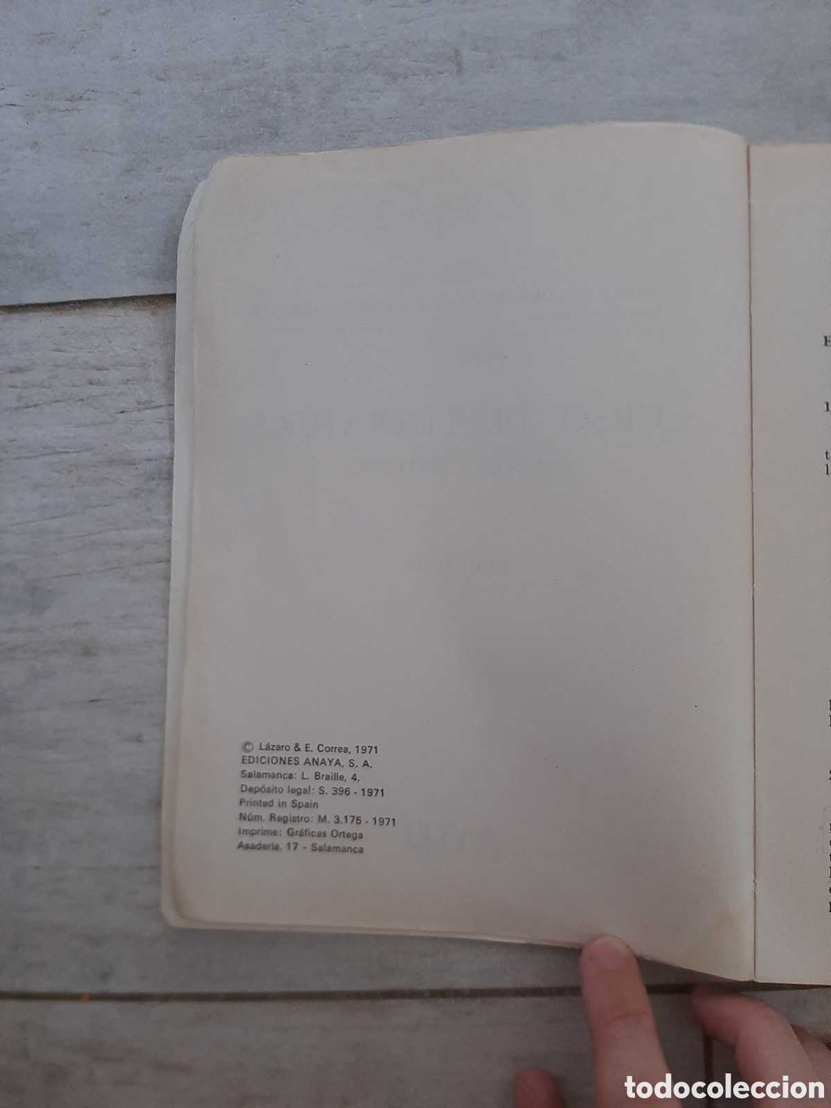 Libros de segunda mano: Curso de literatura, 6&deg;, Anaya - Foto 3