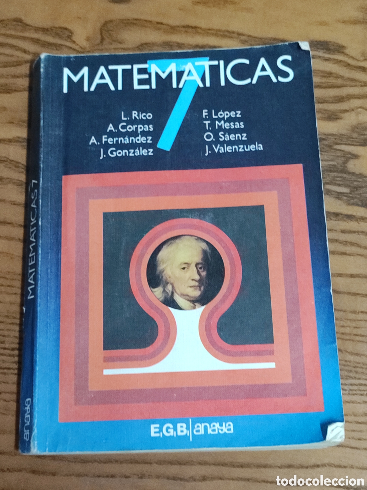 Libros de segunda mano: Libro de texto Anaya, matem&aacute;ticas de 7 de EGB. A&ntilde;o 1977. - Foto 1