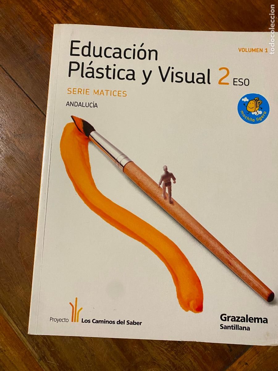 Libros de segunda mano: educacion plastica y visual 2 eso santillana andalucia - Foto 1