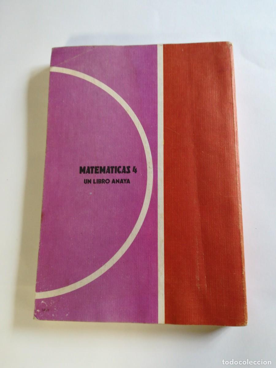 Libros de segunda mano: Matem&aacute;ticas 4, E. G. B., Varios autores, Ediciones Anaya - Foto 2