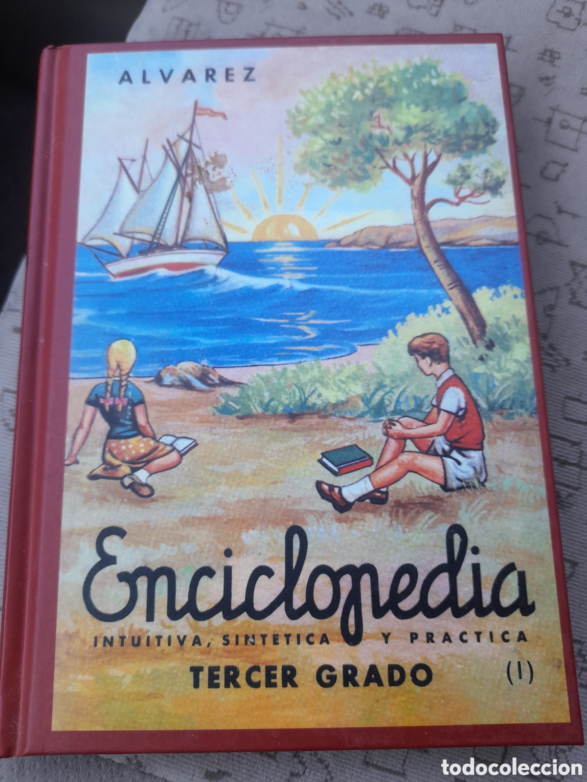 Libros de segunda mano: Enciclopedia &Aacute;lvarez, Tercer grado, Facs&iacute;mil de 2003 - Foto 1