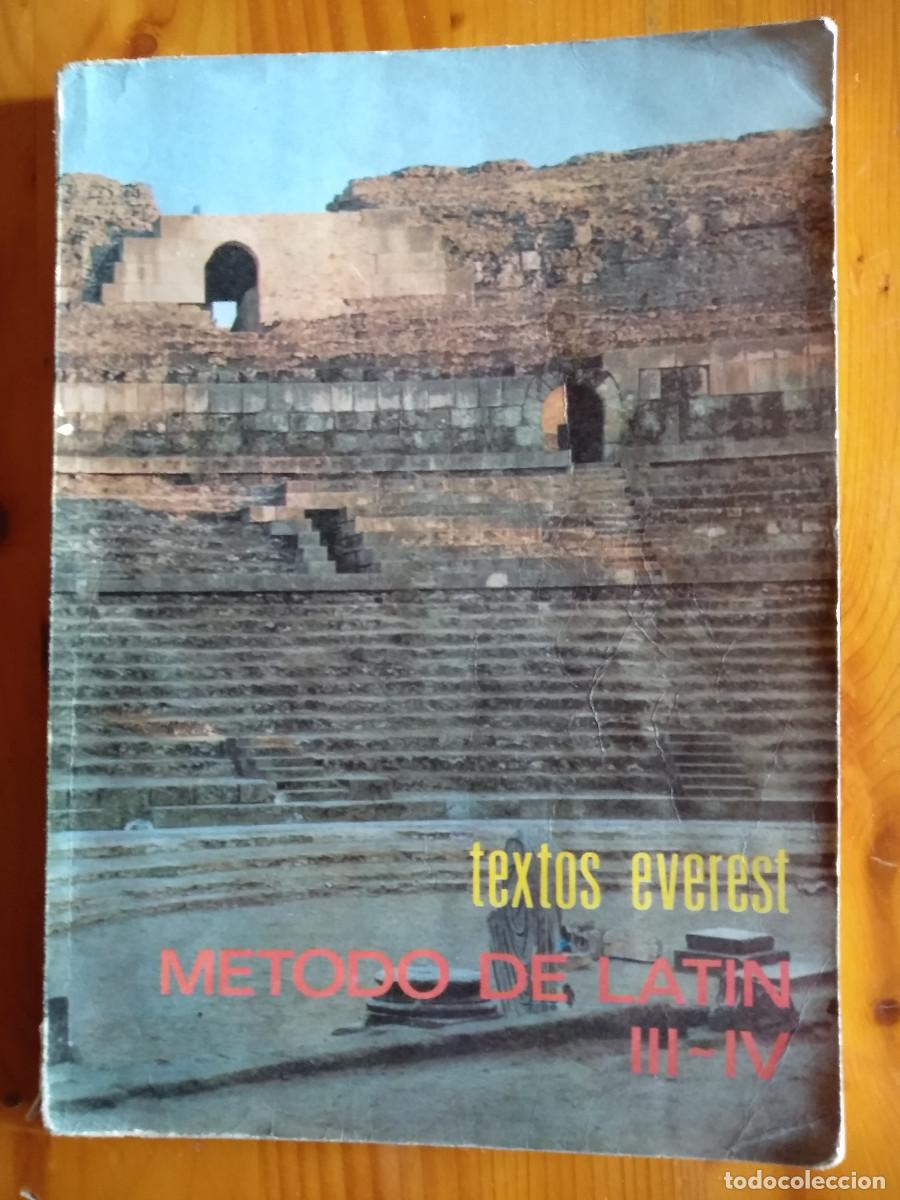 Libros de segunda mano: METODO DE LATIN III-IV, de Textos Everest - Foto 1