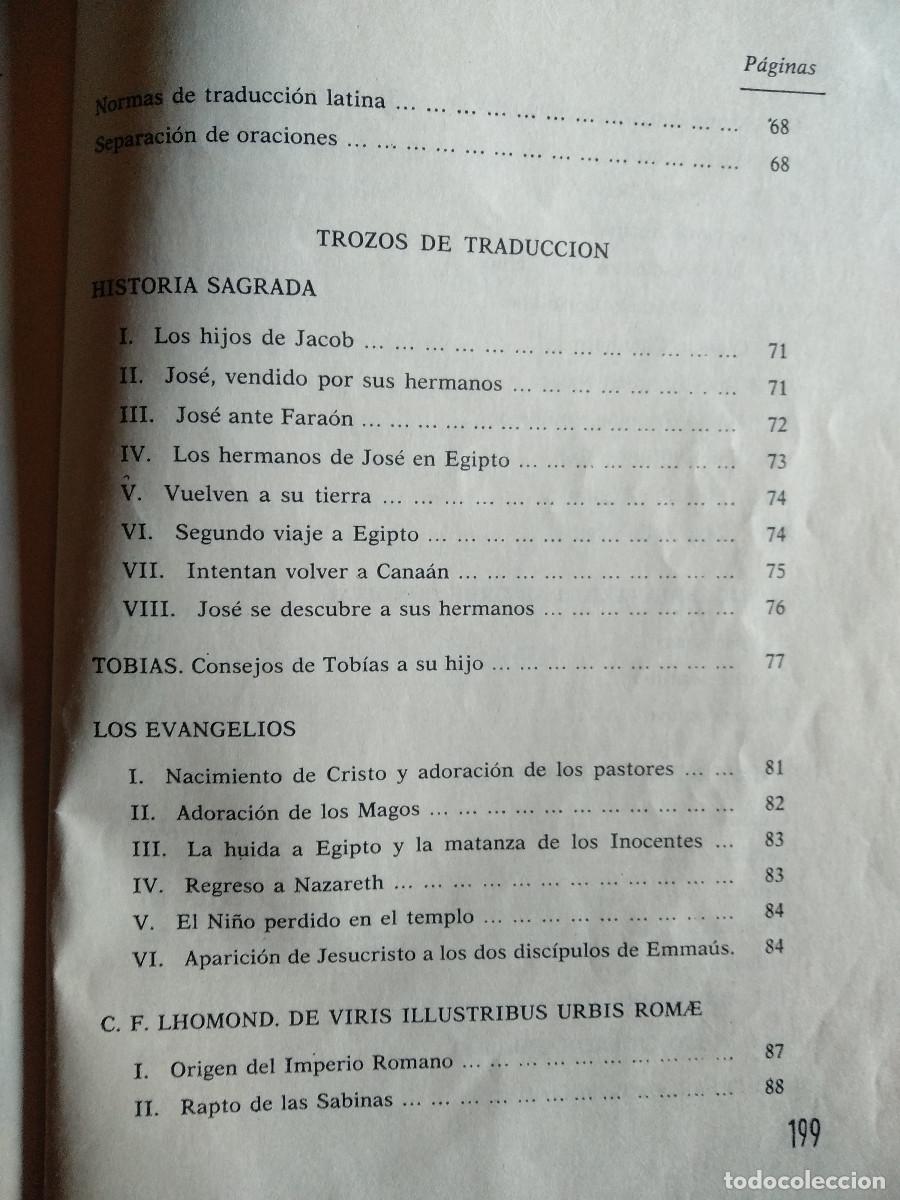 Libros de segunda mano: METODO DE LATIN III-IV, de Textos Everest - Foto 5