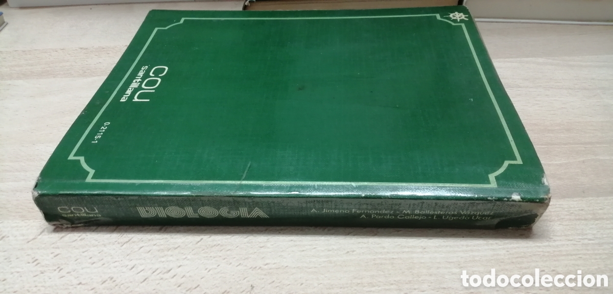 Libros de segunda mano: Biolog&iacute;a COU Santillana 1983 EGB - Foto 3