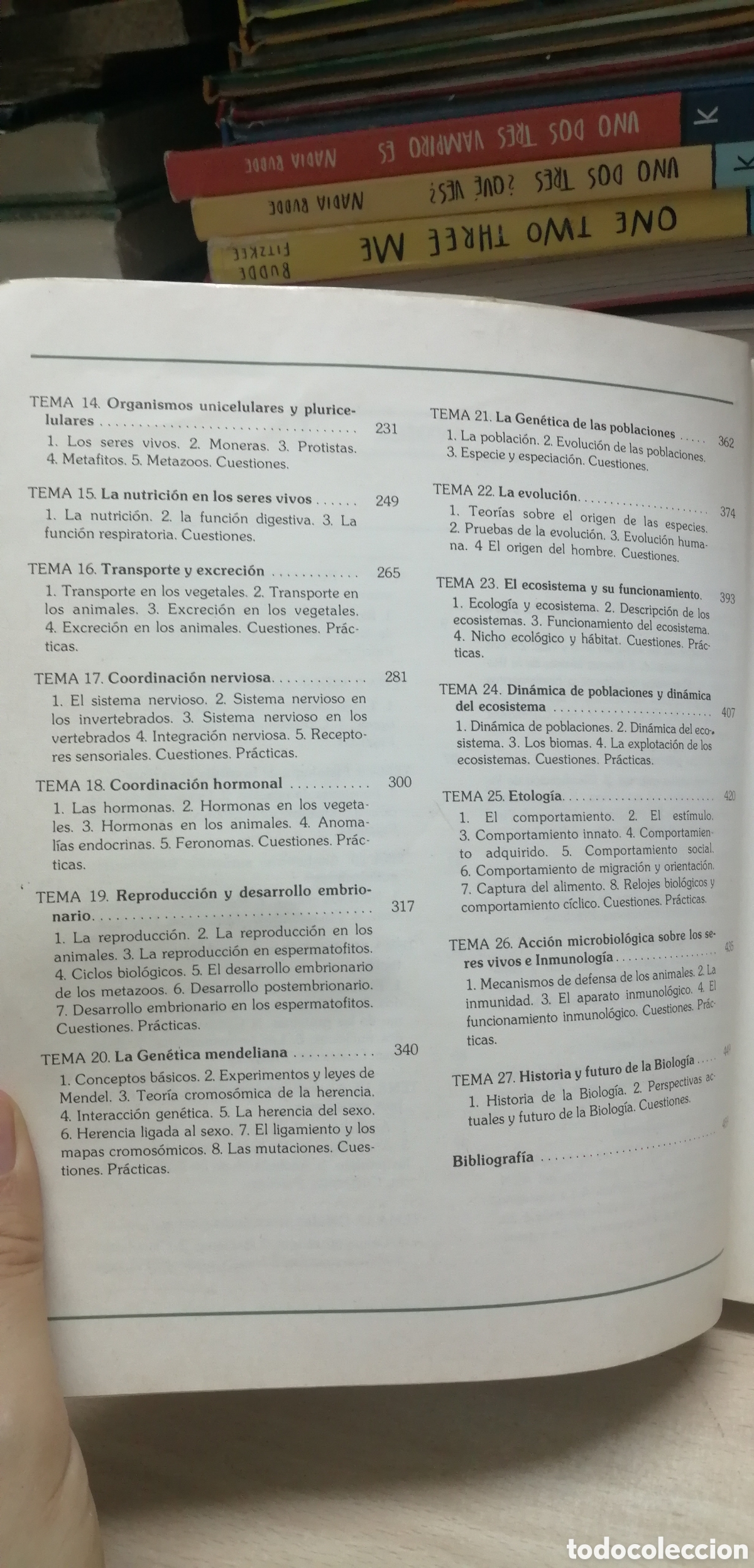 Libros de segunda mano: Biolog&iacute;a COU Santillana 1983 EGB - Foto 9