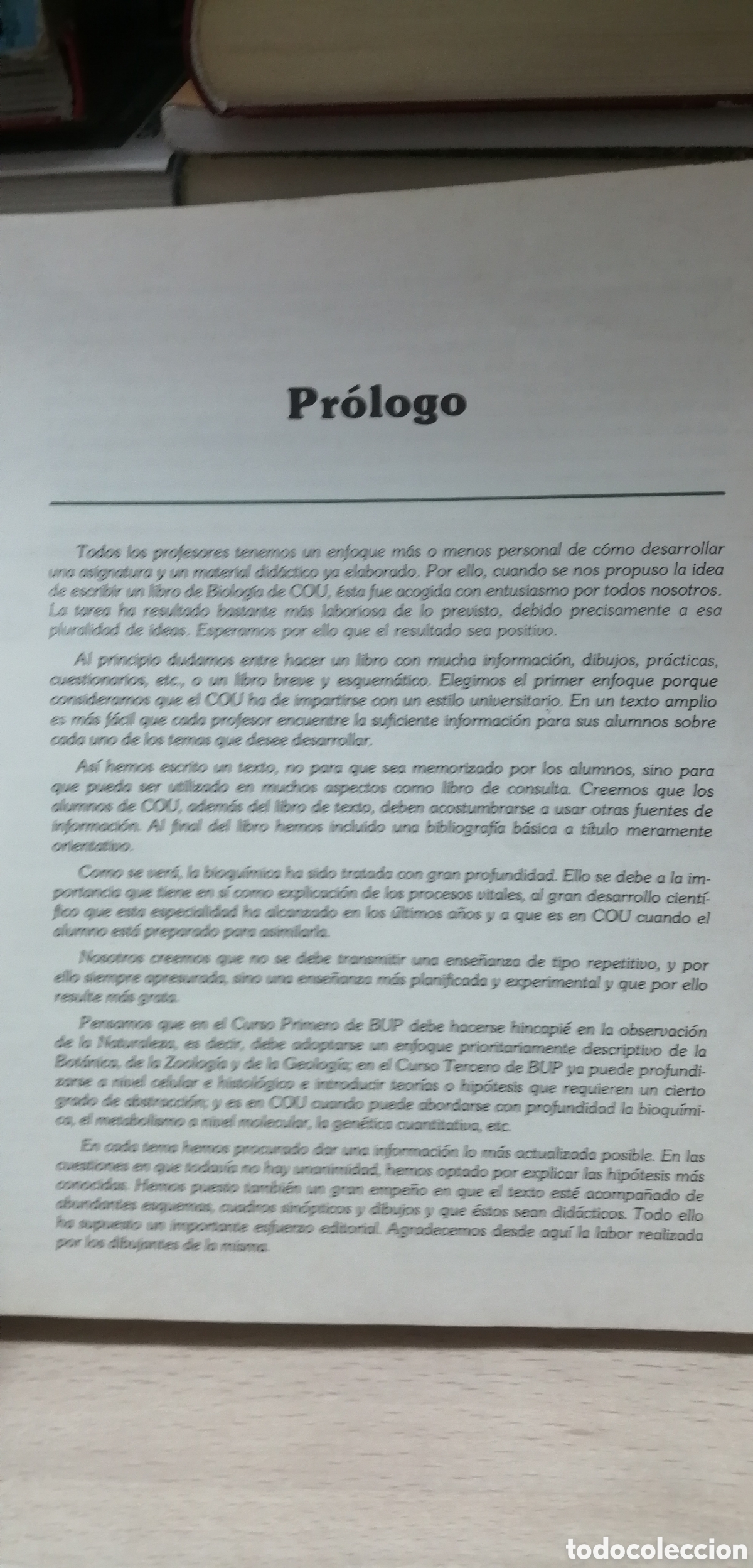 Libros de segunda mano: Biolog&iacute;a COU Santillana 1983 EGB - Foto 10