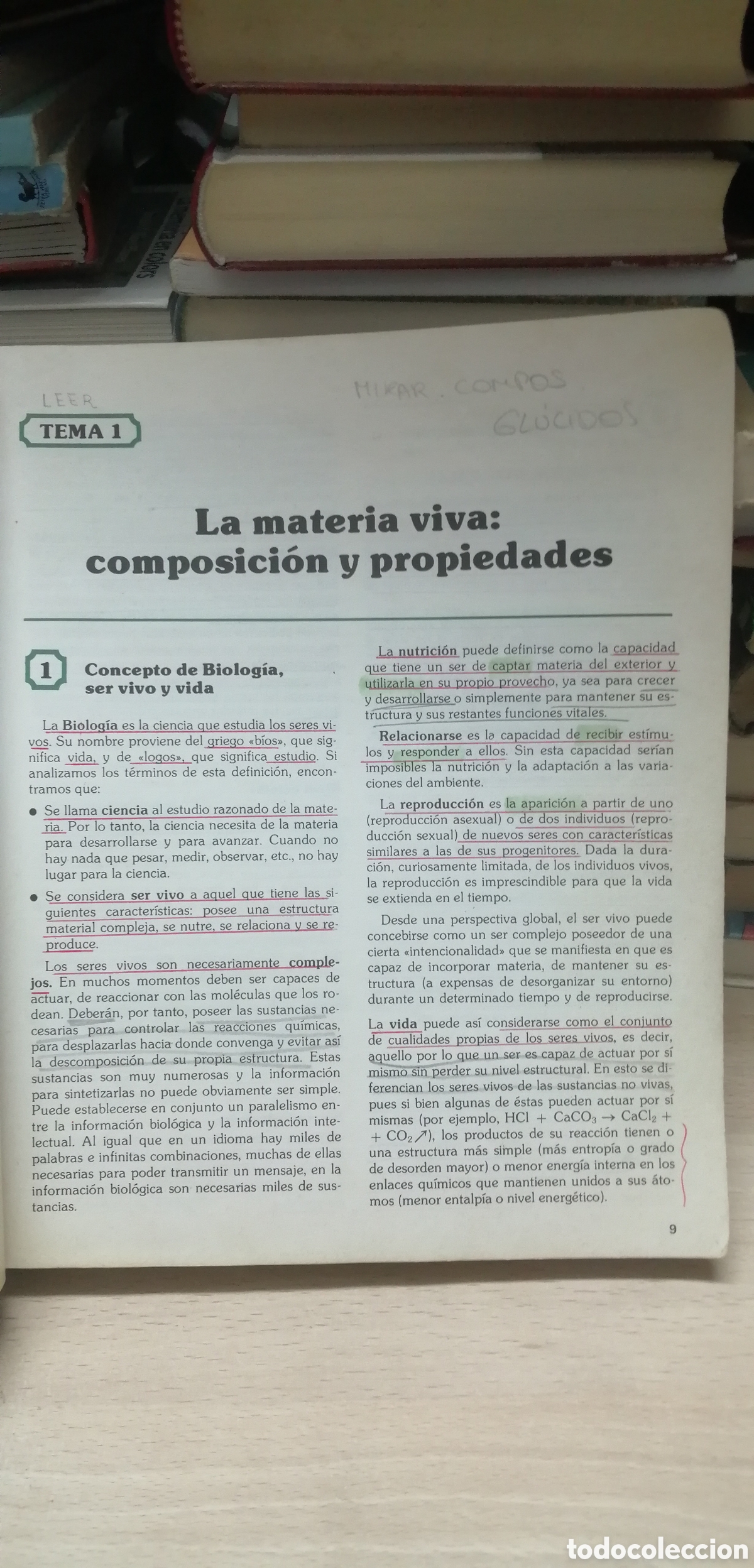 Libros de segunda mano: Biolog&iacute;a COU Santillana 1983 EGB - Foto 11