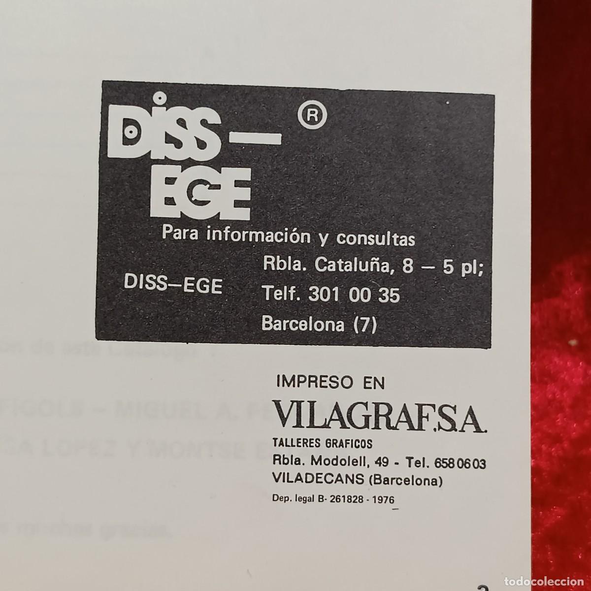 Libros de segunda mano: CATALOGO DE LA ENSE&Ntilde;ANZA - 1977 - GU&Iacute;A - DISS-EGE / 481 - Foto 4