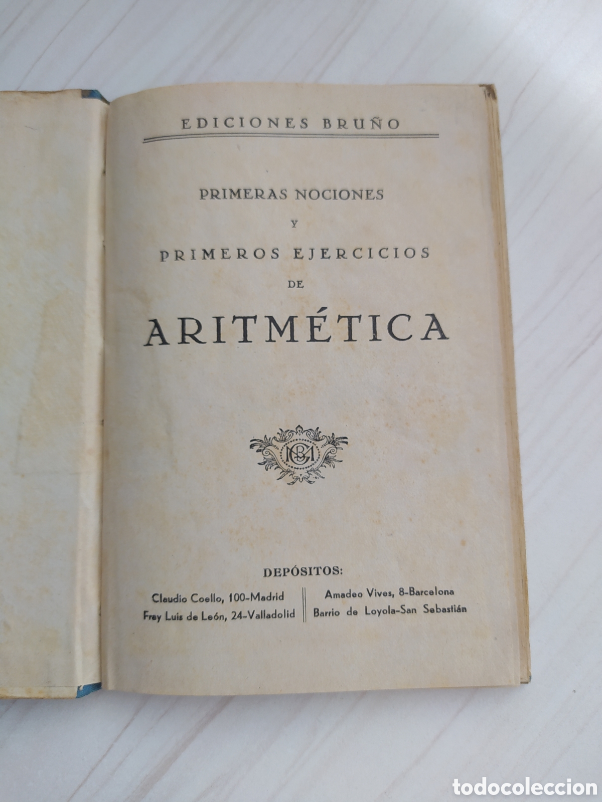 Libros de segunda mano: PRIMERAS NOCIONES DE ARITMETICA - BRU&Ntilde;O - Foto 2