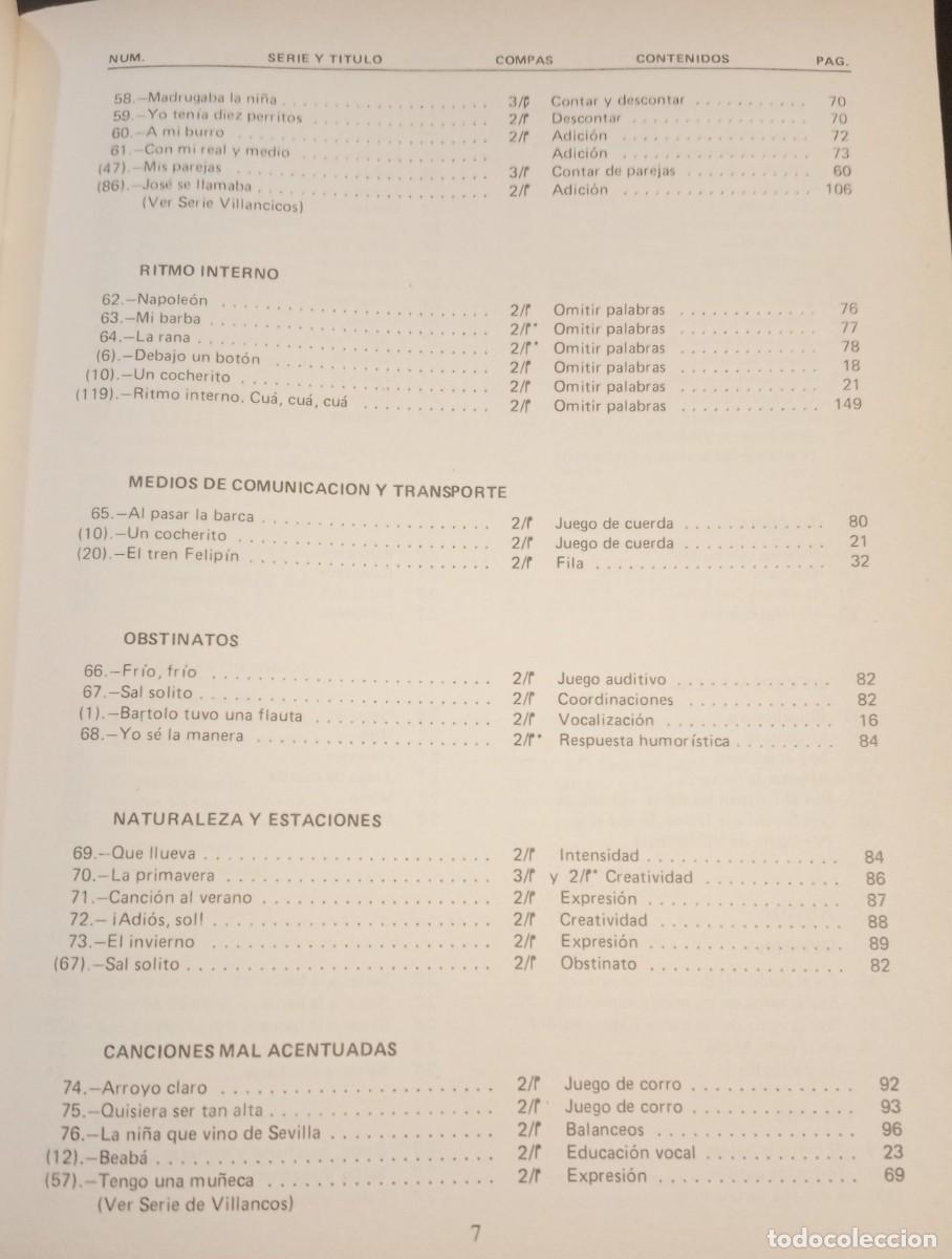 Libros de segunda mano: CANCIONERO, CICLO INICIAL DE EGB, - Foto 10