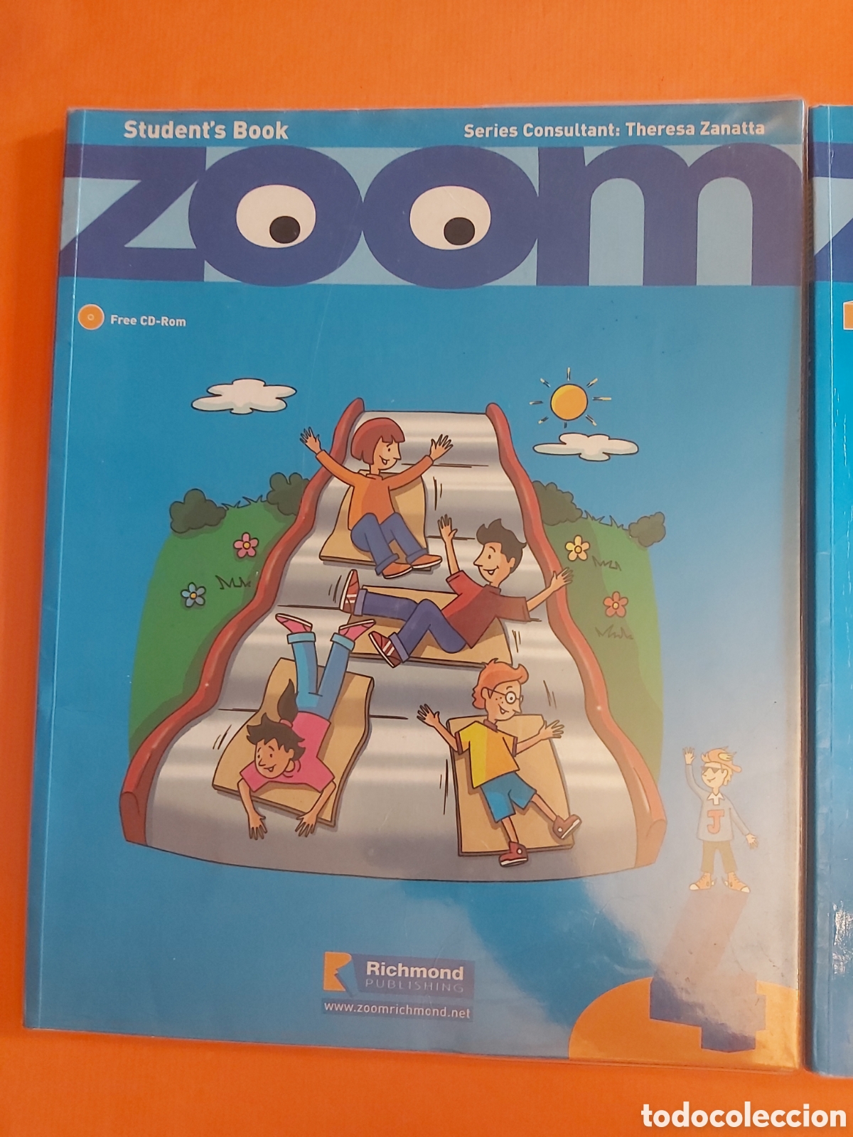 Libros de segunda mano: ZOOM STUDENTS Y ACTIVITY BOOK 4 # RICHMOND PUBLISHING SIN CD ROM - Foto 2
