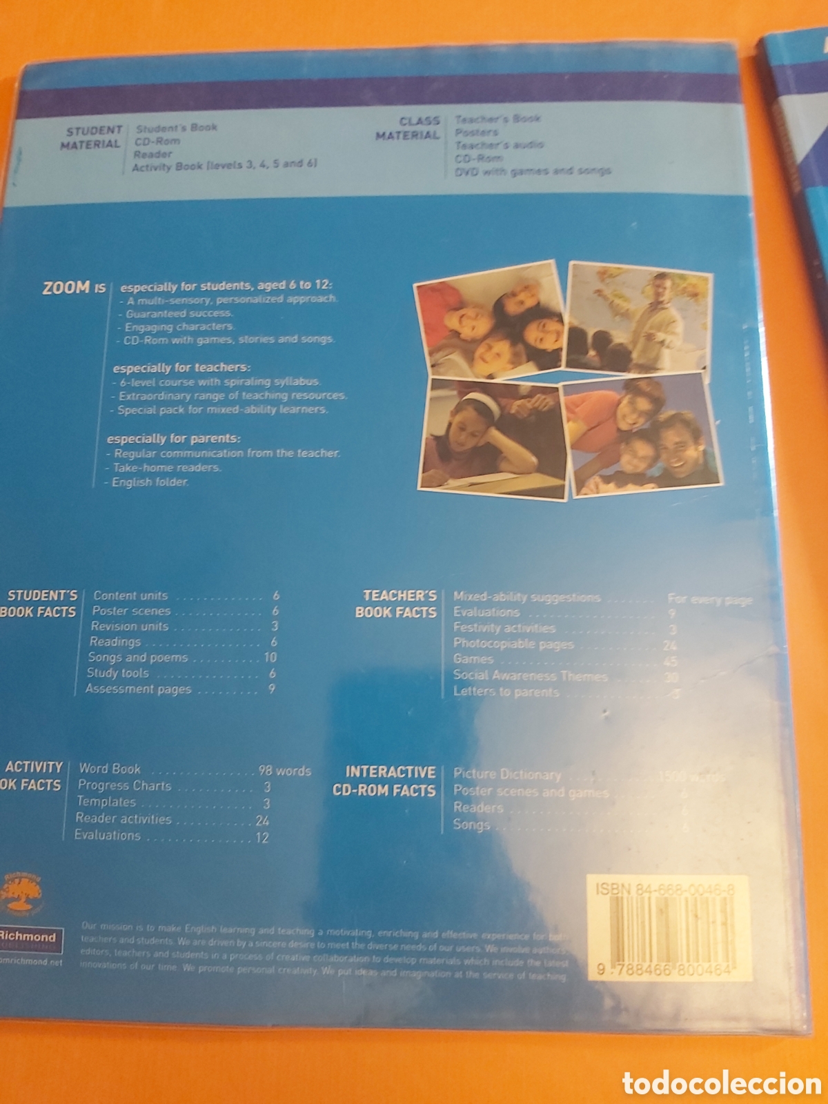 Libros de segunda mano: ZOOM STUDENTS Y ACTIVITY BOOK 4 # RICHMOND PUBLISHING SIN CD ROM - Foto 6