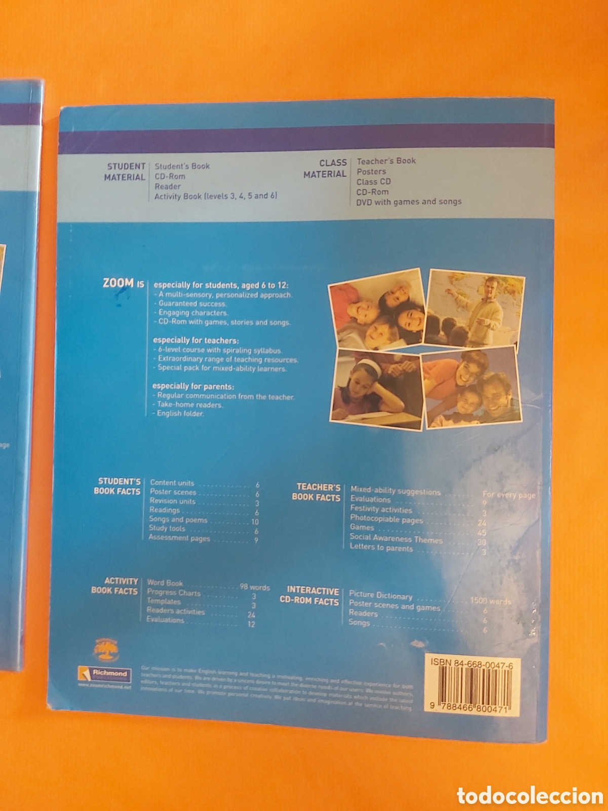 Libros de segunda mano: ZOOM STUDENTS Y ACTIVITY BOOK 4 # RICHMOND PUBLISHING SIN CD ROM - Foto 11