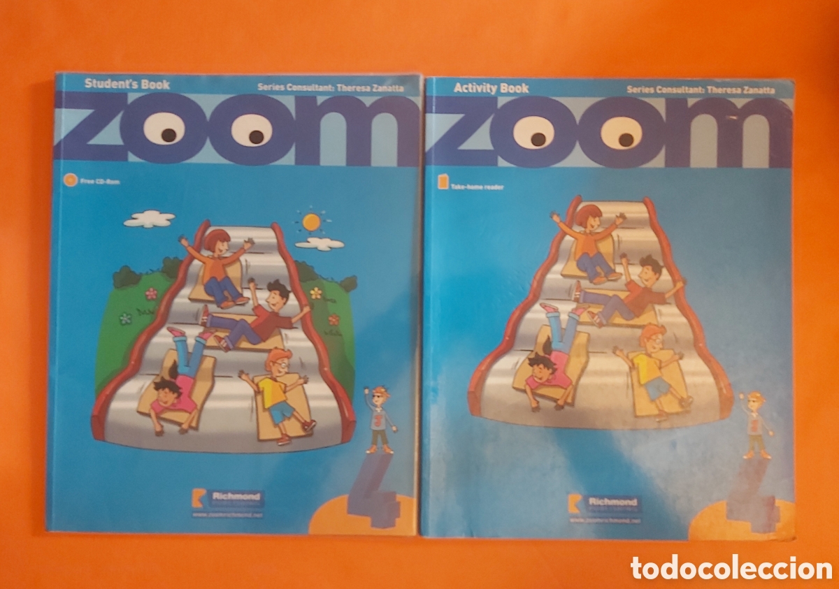 Libros de segunda mano: ZOOM STUDENTS Y ACTIVITY BOOK 4 # RICHMOND PUBLISHING SIN CD ROM - Foto 1
