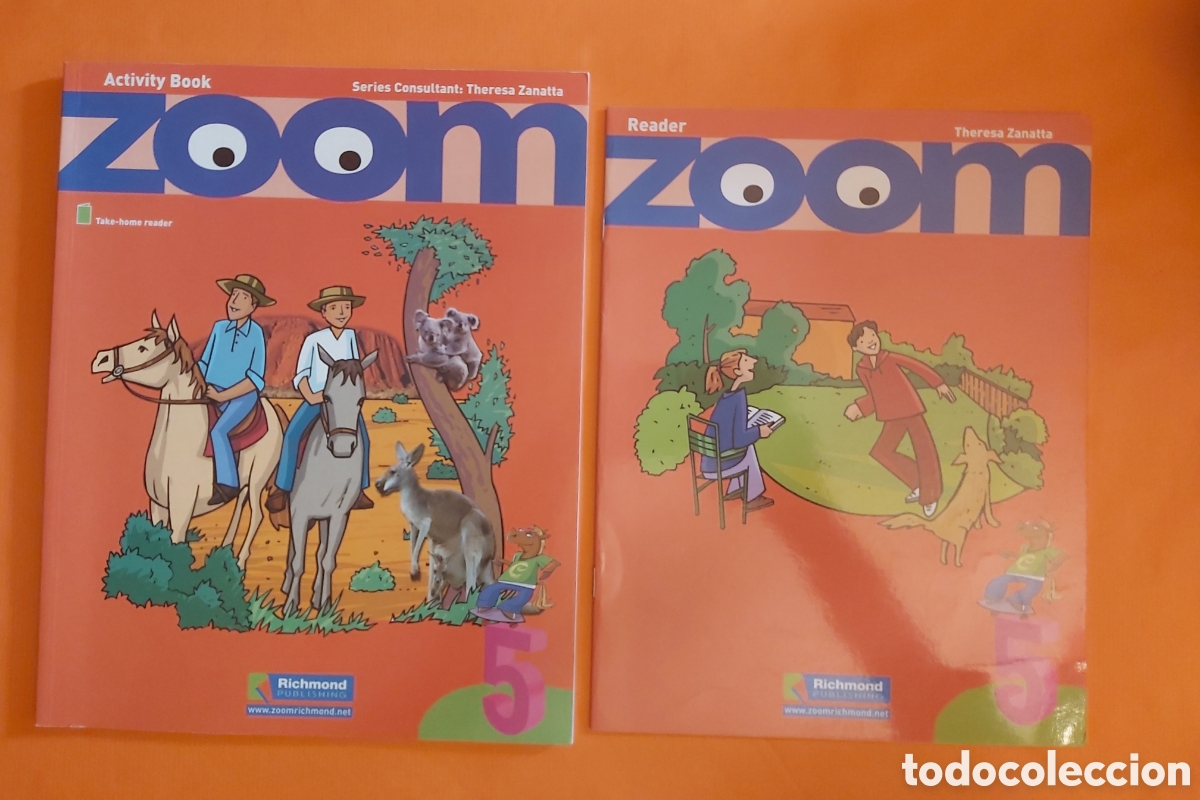 Libros de segunda mano: ZOOM ACTIVITY BOOK 5 MAS READER # RICHMOND PUBLISHING NUEVO SIN USO - Foto 1