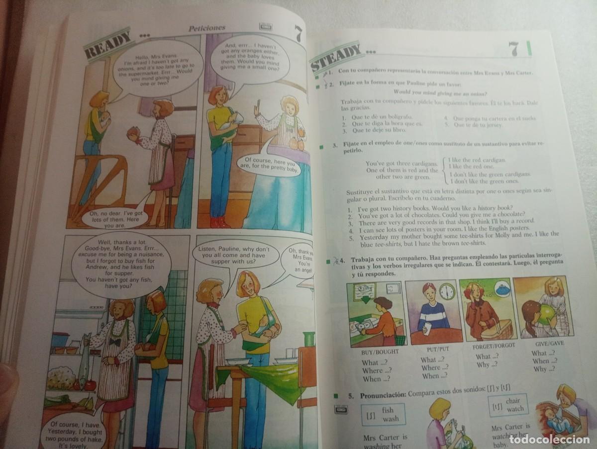 Libros de segunda mano: ANAYA INGLES 8 E.G.B. NEW READY,STEADY, GO. - Foto 2