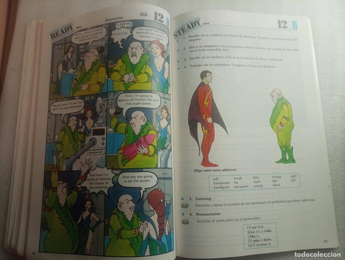 Libros de segunda mano: ANAYA INGLES 8 E.G.B. NEW READY,STEADY, GO. - Foto 3
