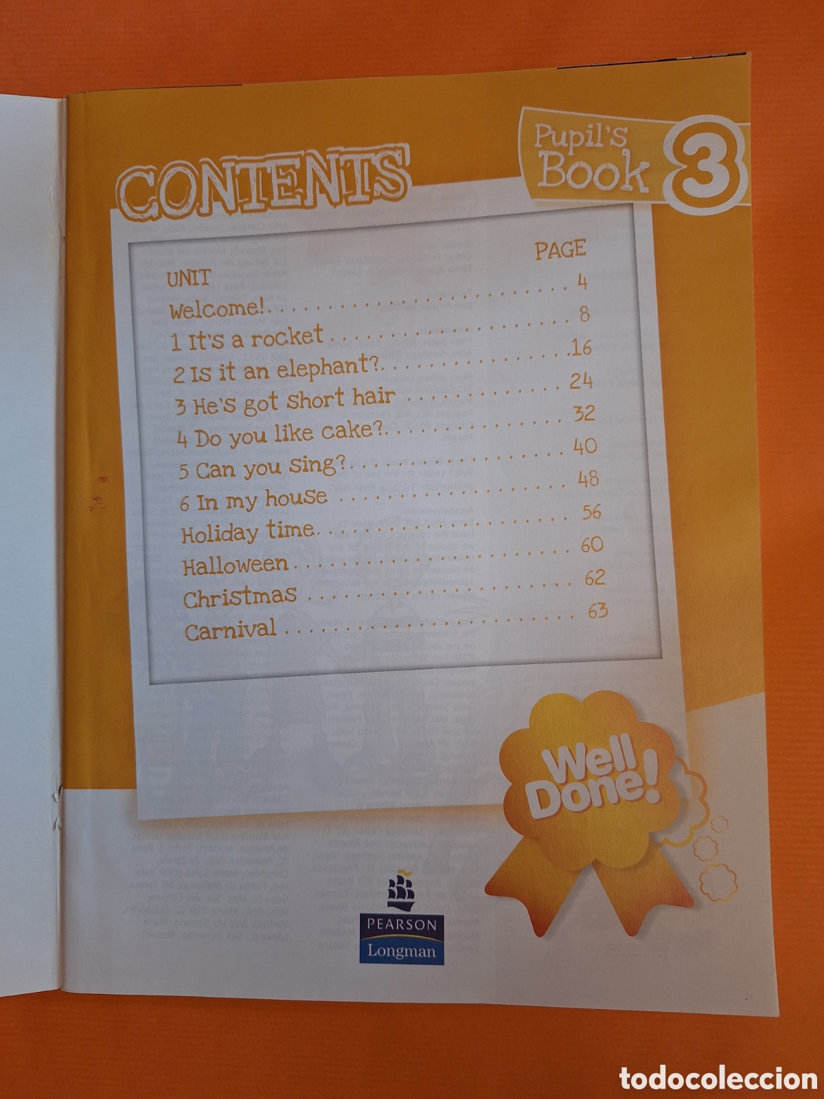 Libros de segunda mano: WE DONE PUPILS BOOK 3 PRIMARY 2ND CYCLE PEARSON LONGMAN - Foto 2