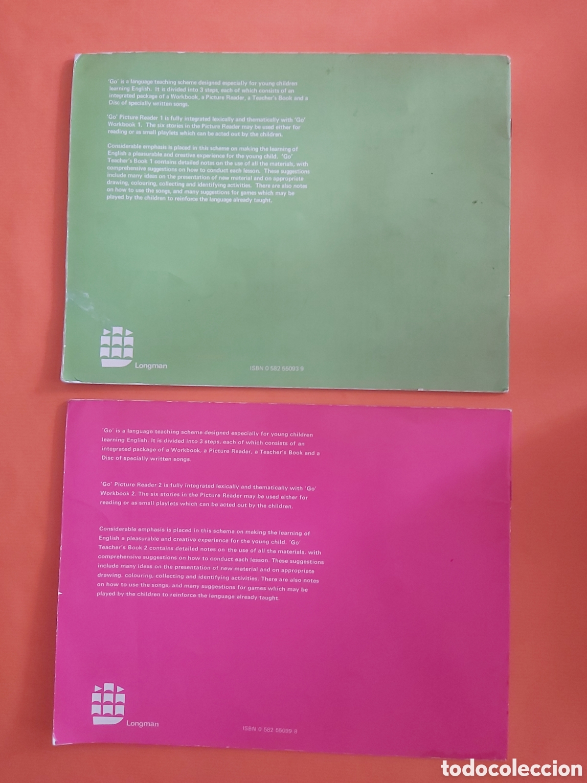 Libros de segunda mano: GO PICTURE READER 1 Y 2 #GEOFFREY BROUGHTON # LONGMAN - Foto 2