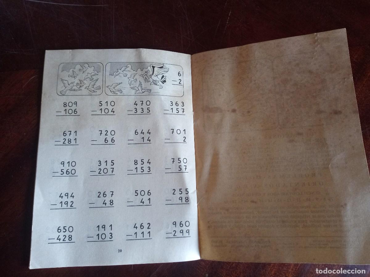Libros de segunda mano: Cuadernillo cartilla Problemas Rubio. 2A. Restar. 1977. EGB - Foto 7