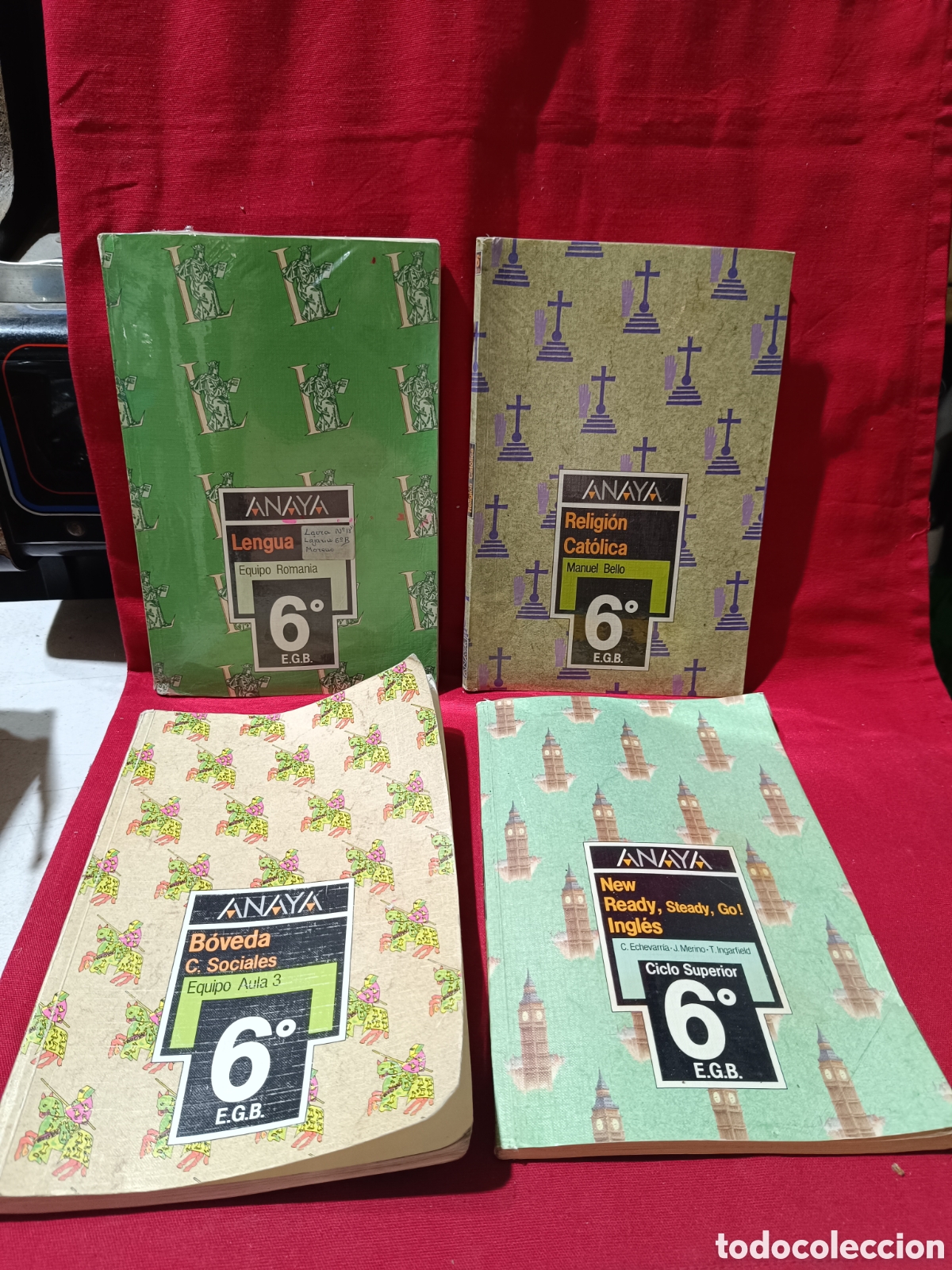 Libros de segunda mano: Libros de texto de 6&deg; DE EGB de Anaya - Foto 1
