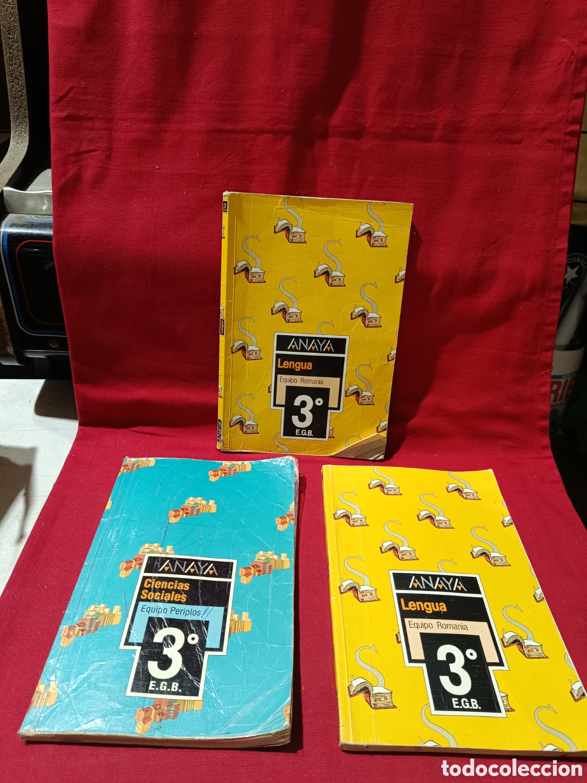 Libros de segunda mano: Libros de texto de 3&deg; de EGB de Anaya - Foto 1