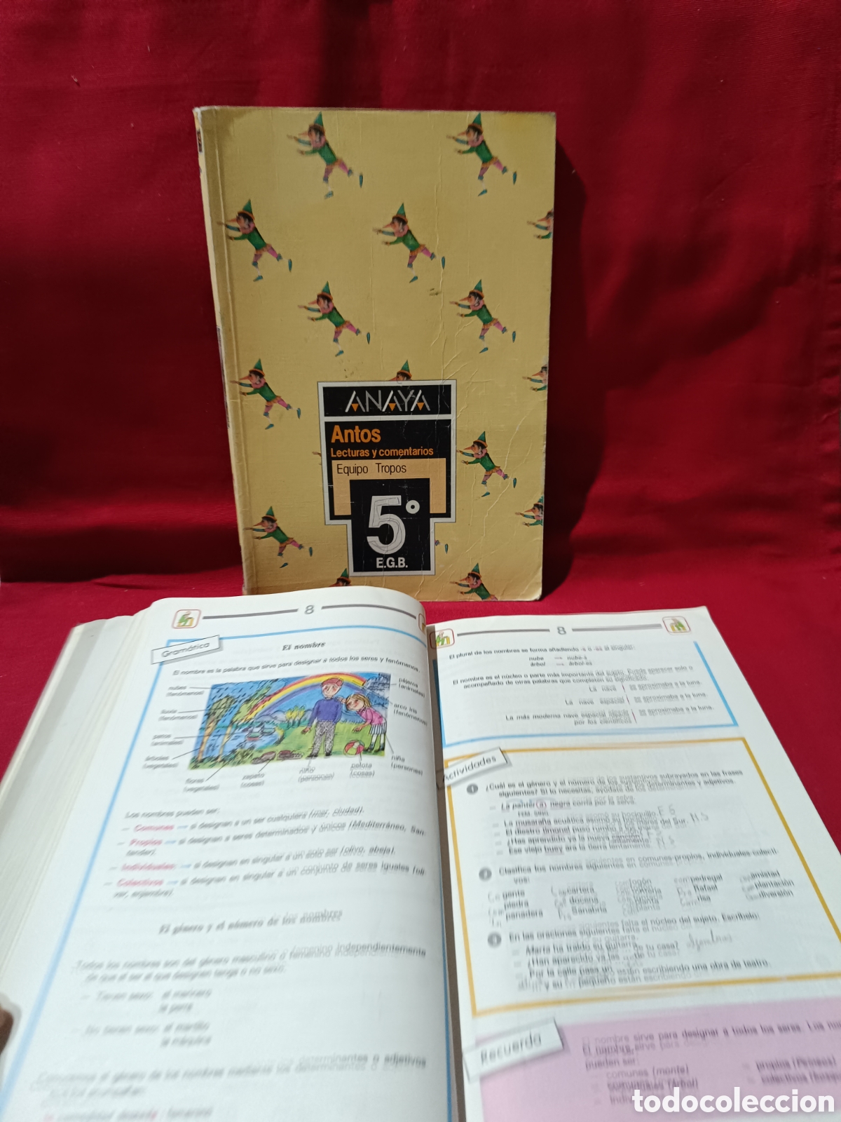 Libros de segunda mano: Libros de texto de 5&deg; de EGB de Anaya - Foto 2