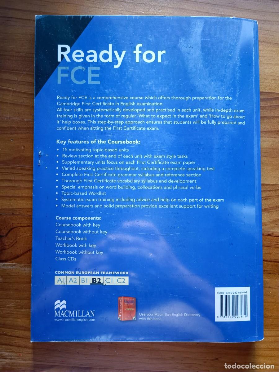 Libros de segunda mano: L37 READY FOR FCE COURSEBOOK - Foto 3