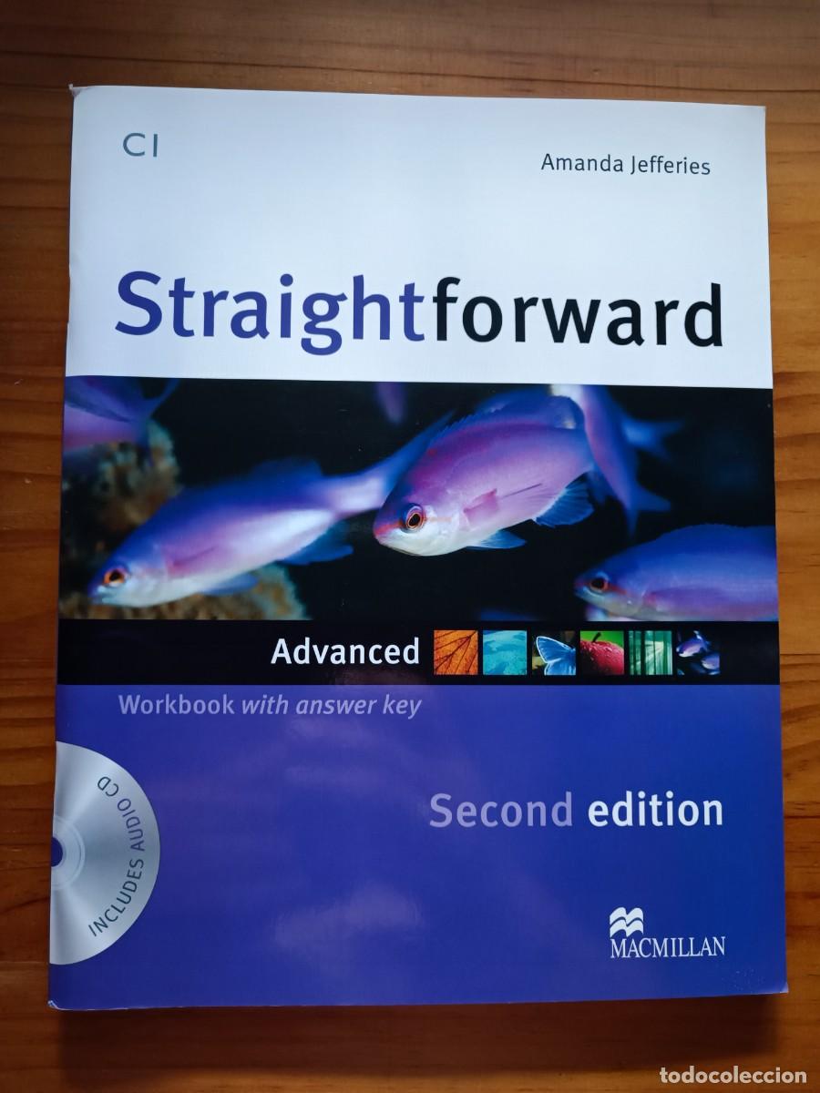 Libros de segunda mano: L40 STRAIGHTFORWARD ADVANCED WORKBOOK WITH ANSWER KEY, CONTIENE CD-ROM - Foto 1