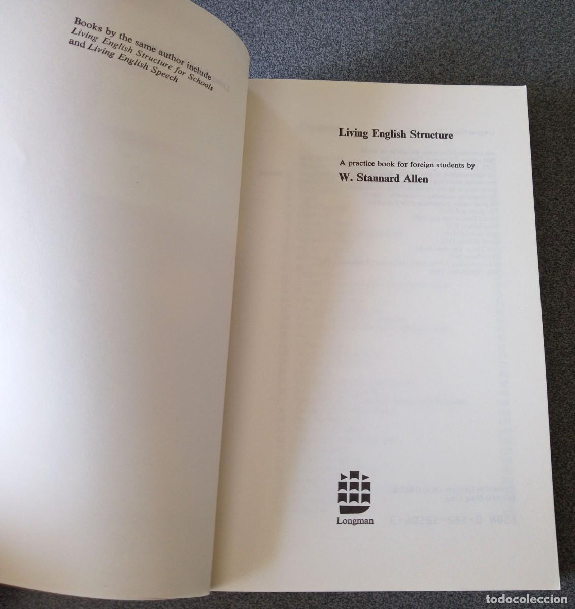 Libros de segunda mano: Living English Structure W.Stannard Allen - Foto 3