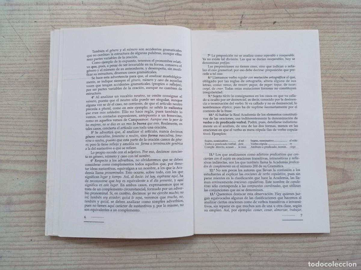 Libros de segunda mano: Practicas De Analisis Gramatical - Luis Miranda Podadera - 1994 - Foto 4