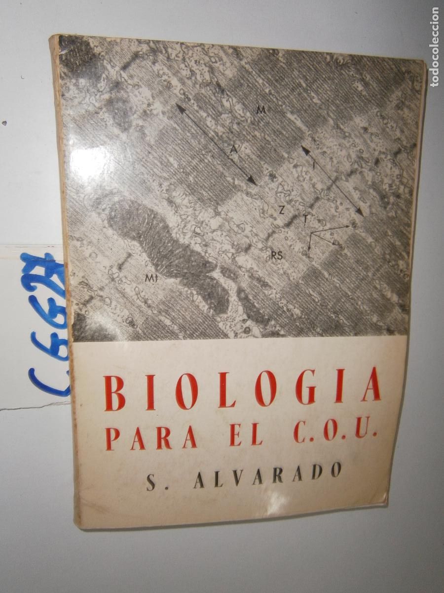 Libros de segunda mano: ANTIGUO LIBRO DE TEXTO - BIOLOGIA COU - Foto 1