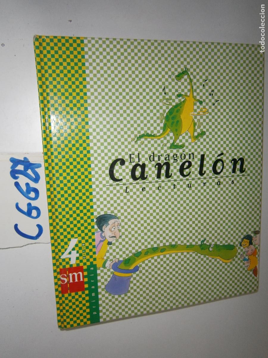 Libros de segunda mano: ANTIGUO LIBRO DE TEXTO - LECTURA (EL DRAGON CANELON) - Foto 1