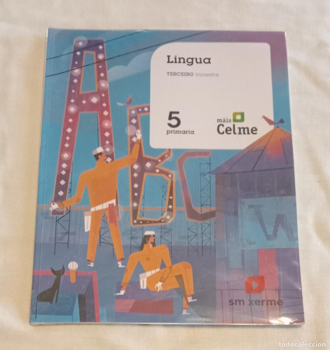 Libros de segunda mano: LINGUA, 5 DE PRIMARIA, M&Aacute;IS CELME, SM XERME - Foto 4