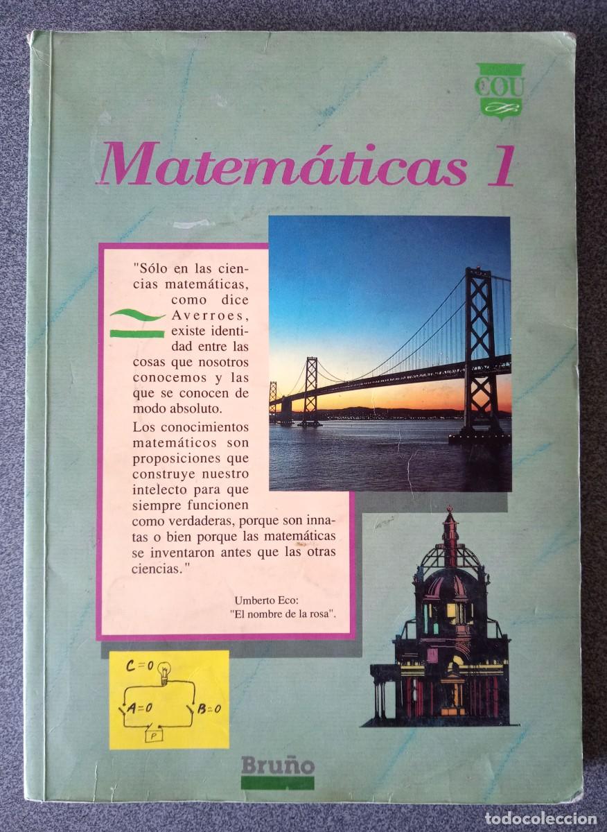 Libros de segunda mano: Matem&aacute;ticas 1 Editorial Bru&ntilde;o - Foto 1