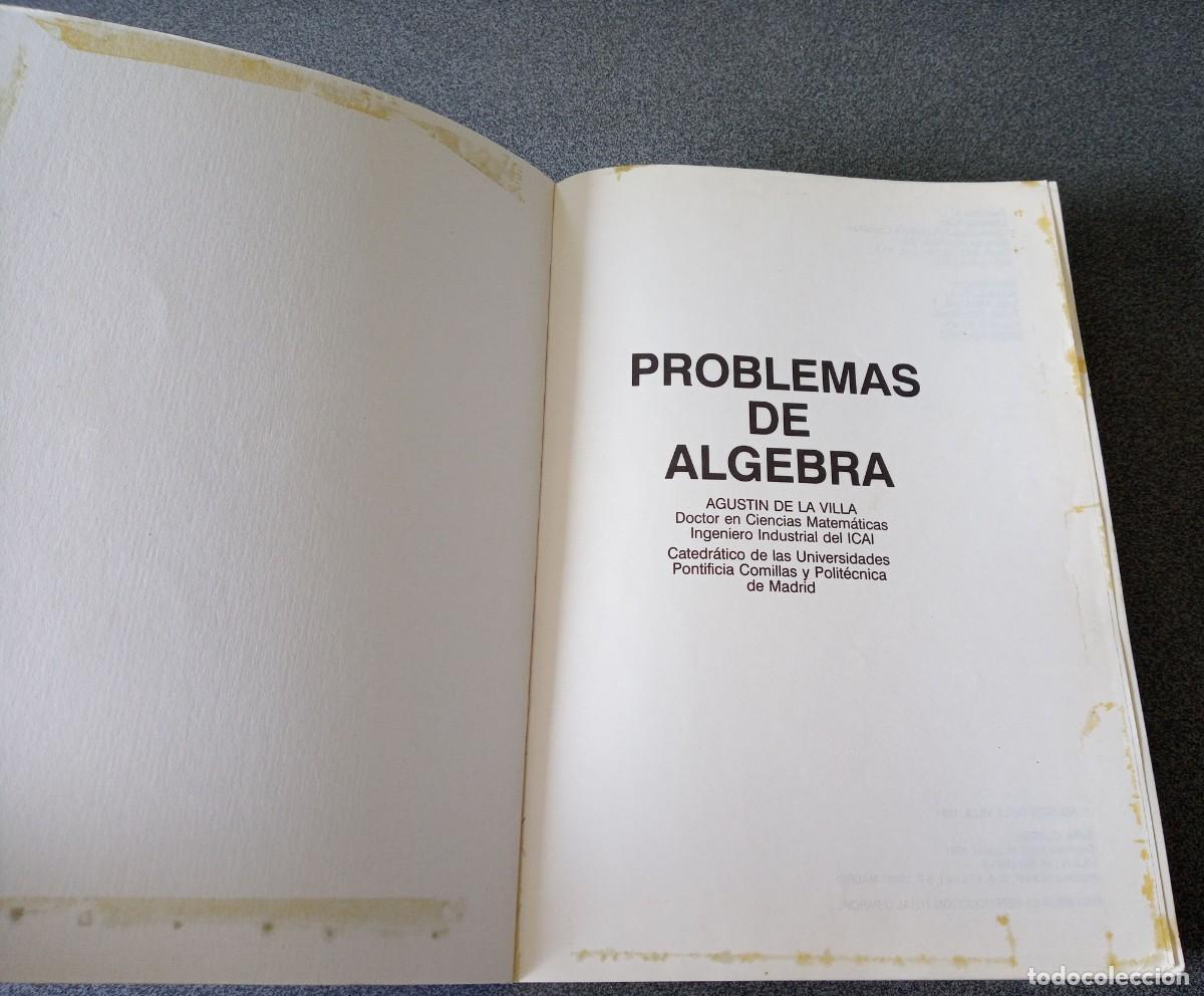 Libros de segunda mano: Problemas De Algebra A.De La Villa - Foto 3