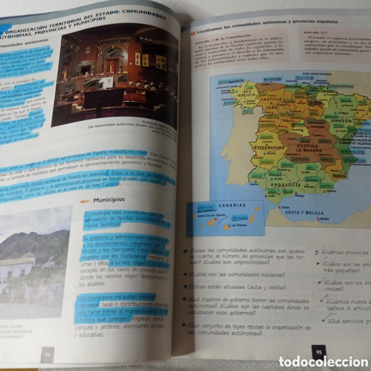 Libros de segunda mano: CIENCIAS SOCIALES,EDICIONES SM,A&Ntilde;O 1998 - Foto 3