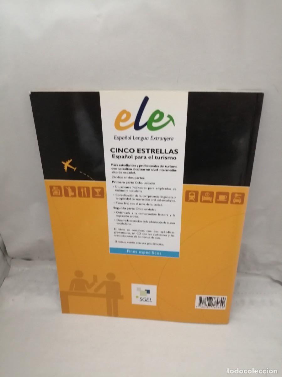Libros de segunda mano: CINCO ESTRELLAS. Espa&ntilde;ol para el turismo (Incluye CD) - Foto 2