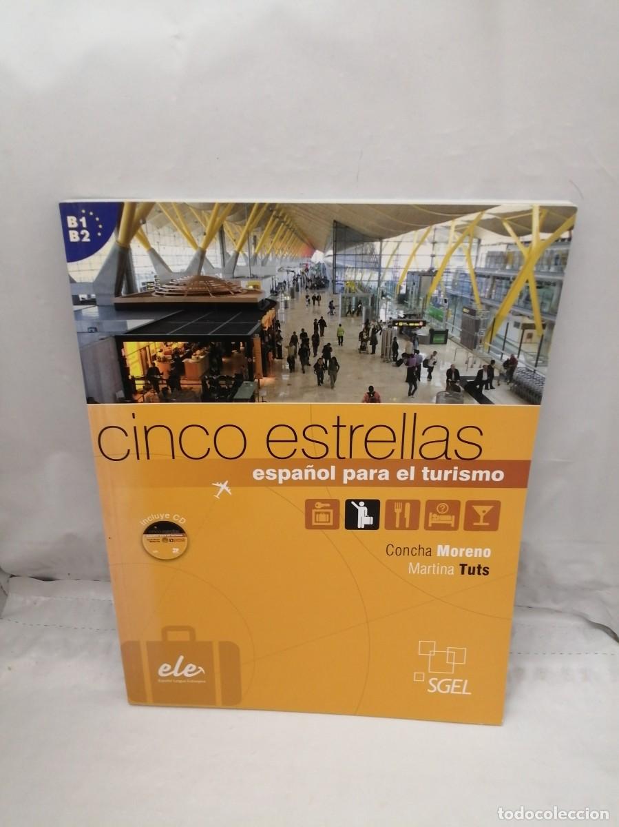 Libros de segunda mano: CINCO ESTRELLAS. Espa&ntilde;ol para el turismo (Incluye CD) - Foto 1