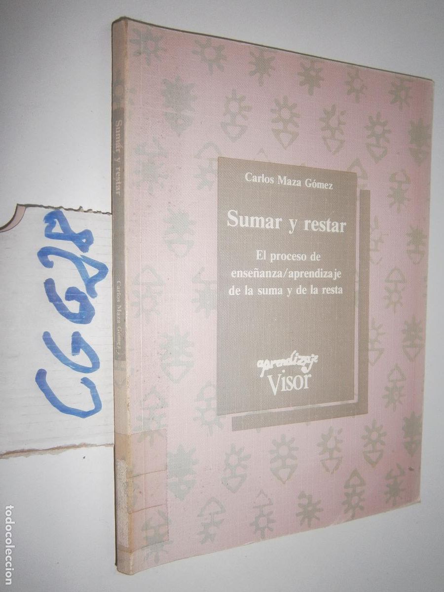 Libros de segunda mano: SUMAR Y RESTAR - EL PROCESO DE ENSE&Ntilde;ANZA/APRENDIZAJE DE LA SUMA Y DE LA RESTA - Foto 1