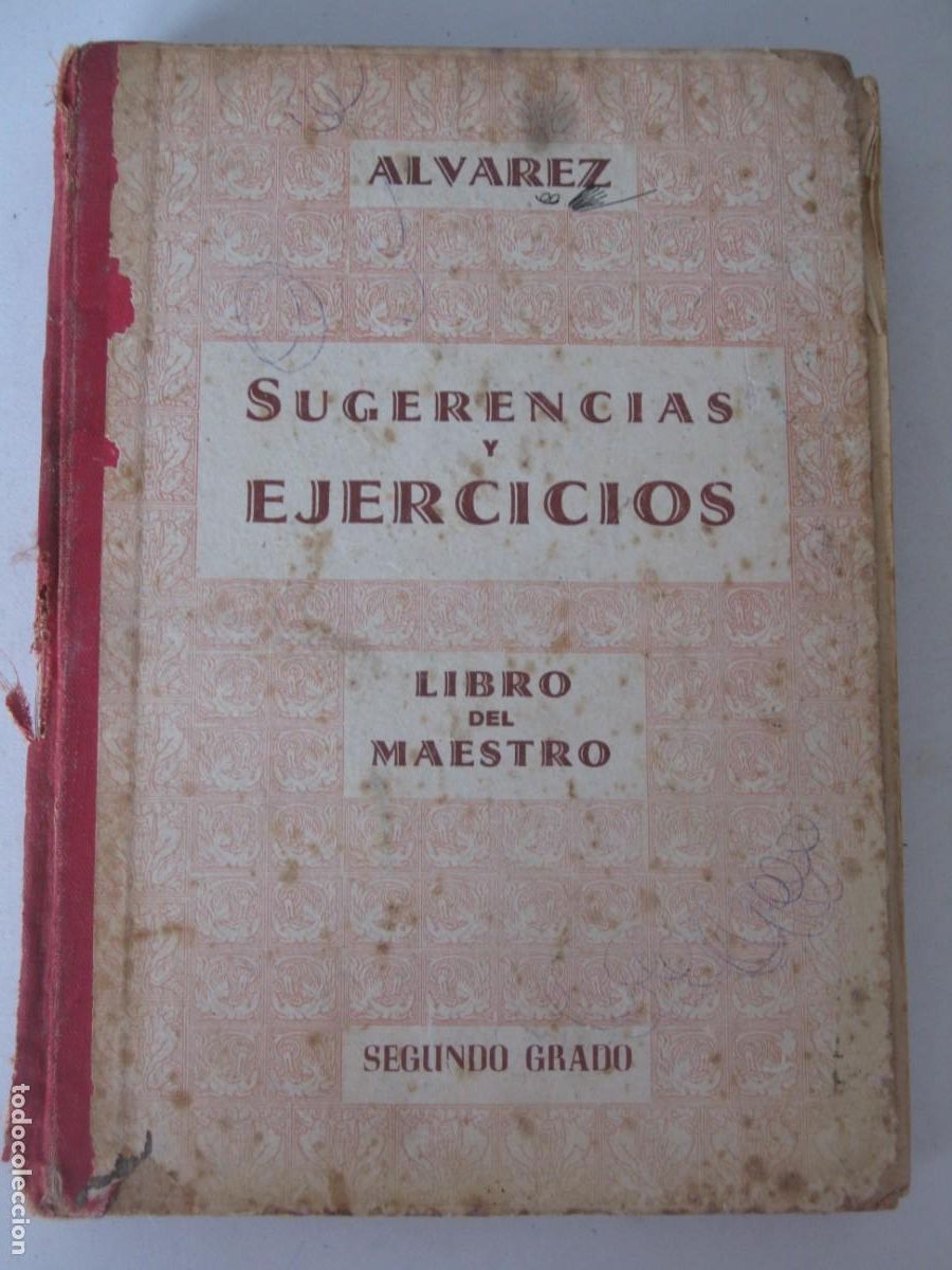 Libros de segunda mano: LIBRO ESCUELA-SUGERENCIAS Y EJERCICIOS 2.GRADO LIBRO DEL MAESTRO .ALVAREZ MI&Ntilde;ON - Foto 1