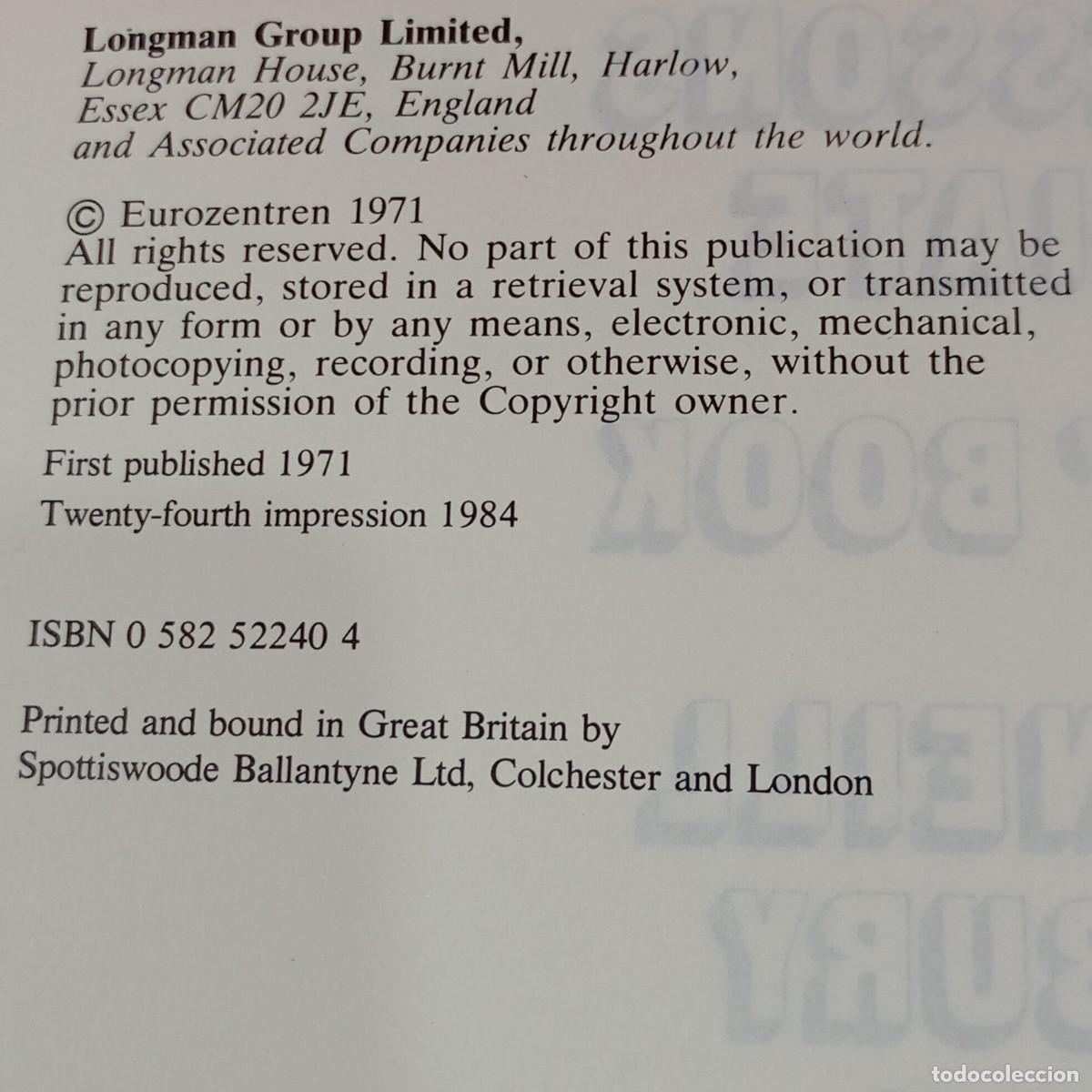 Libros de segunda mano: KERNEL LESSONS - STUDENTS BOOK - EUROCENTRE - LONGMAN - 1984 / 1113 - Foto 5