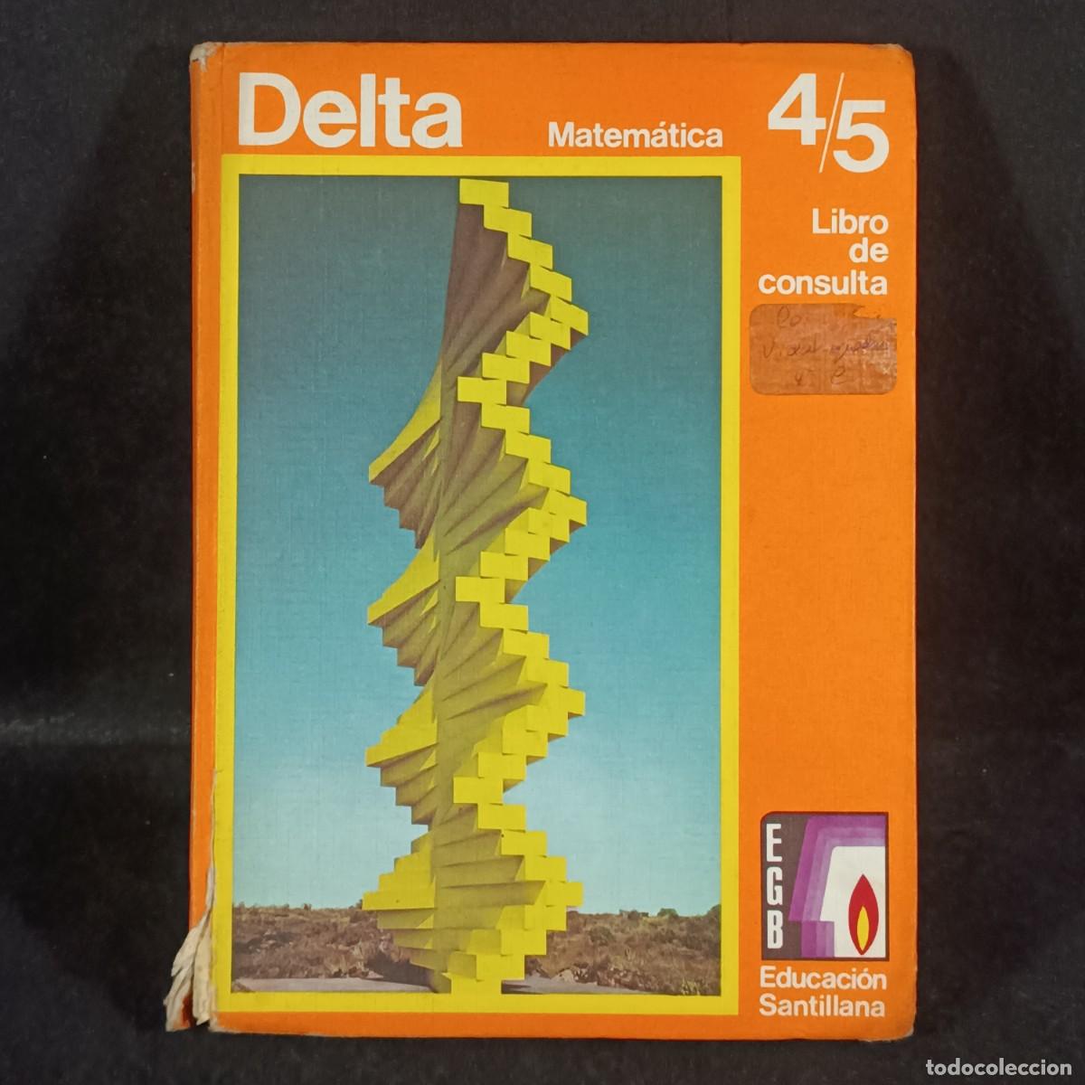 Libros de segunda mano: MATEM&Aacute;TICA - 4/5 CURSO - LIBRO DE CONSULTA - EDICINOES ELFO - 1973 / 106 - Foto 1