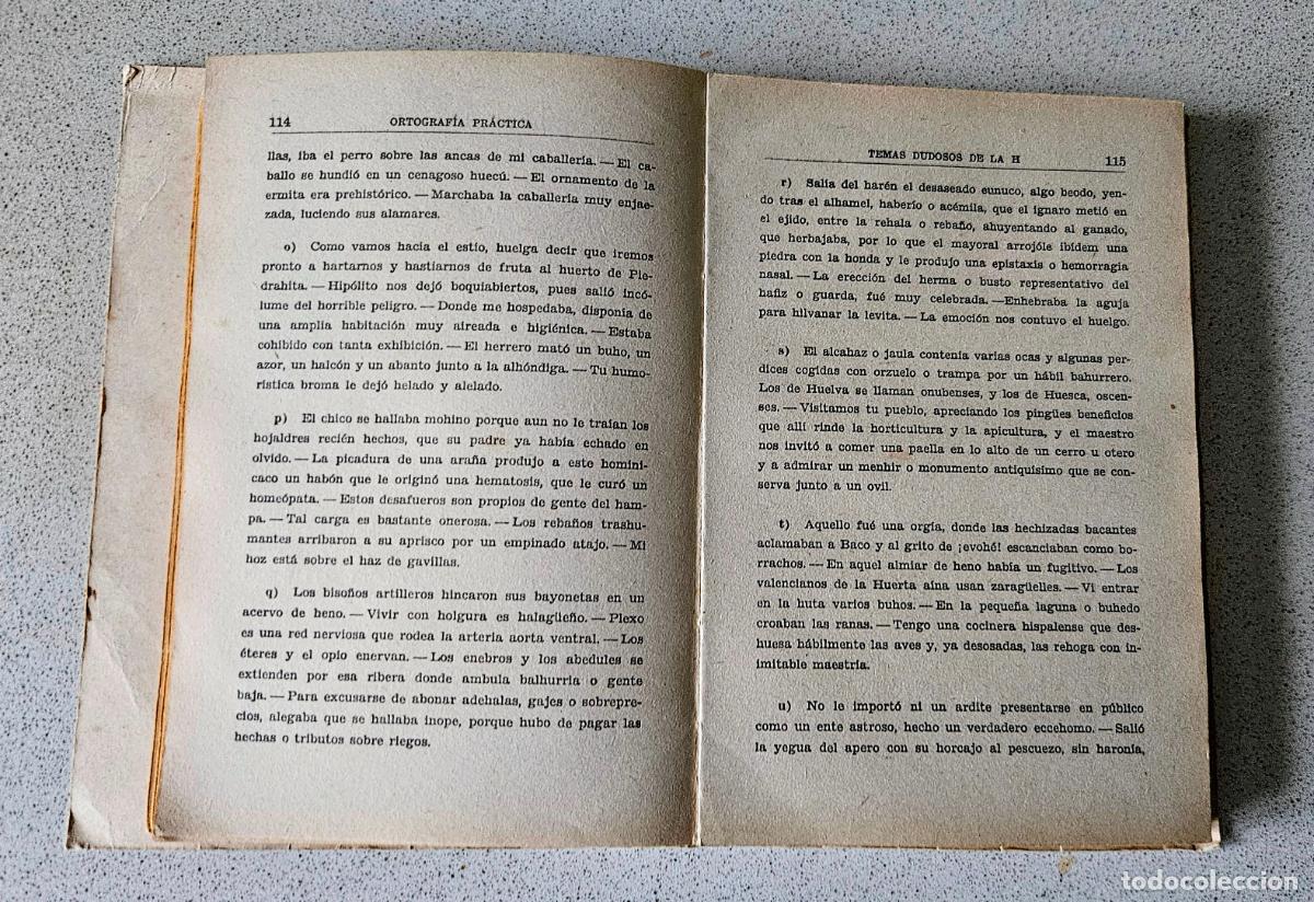 Libros de segunda mano: Ortograf&iacute;a Pr&aacute;ctica de la Lengua Espa&ntilde;ola, 1939 - Foto 4
