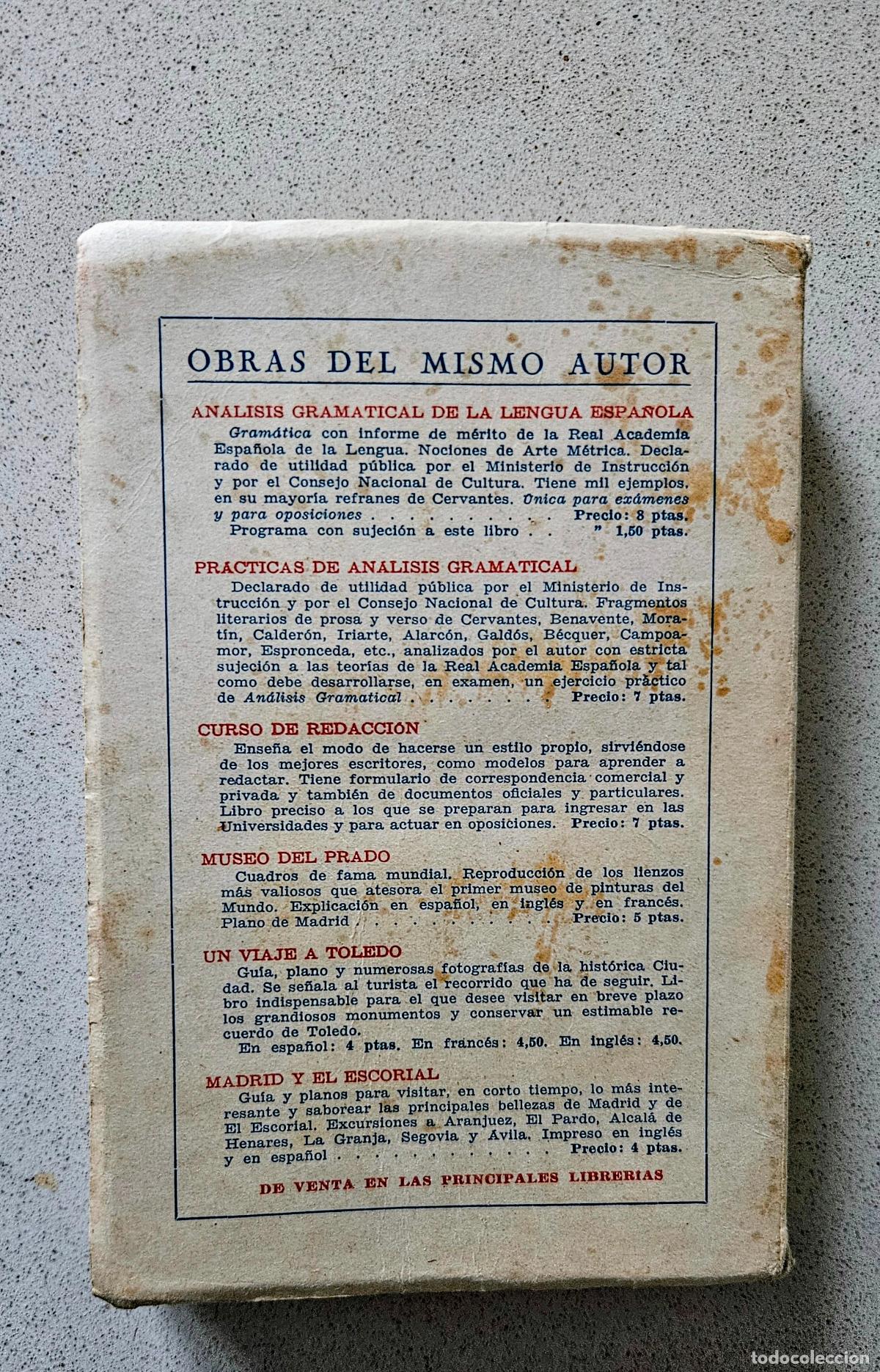 Libros de segunda mano: Ortograf&iacute;a Pr&aacute;ctica de la Lengua Espa&ntilde;ola, 1939 - Foto 5